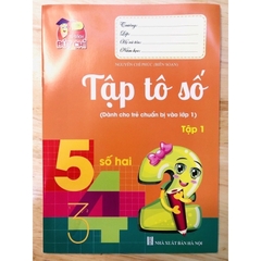 Bộ hành trang cho bé vào lớp 1, bộ 10 cuốn tặng kèm 2 bút chì, 1 gọt bút và 1 tẩy