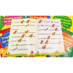 Bộ truyện tranh tư duy cho bé 8 cuốn
