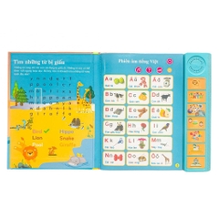 Sách nói song ngữ phiên bản đặc biệt (có đọc bảng cửu chương, đánh đàn, đọc truyện)