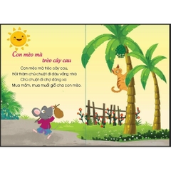 Đồng dao cho bé học nói (Sách bìa cứng)