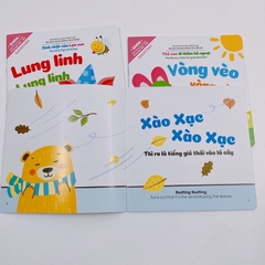 Bộ ehon âm thanh, hình khối song ngữ 8 cuốn