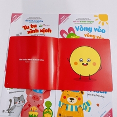 Bộ ehon âm thanh, hình khối song ngữ 8 cuốn