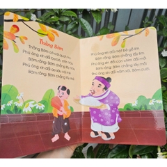 Đồng dao cho bé học nói (Sách bìa cứng)