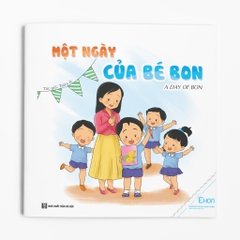 Ehon bé Bon 8 cuốn song ngữ có quét file nghe