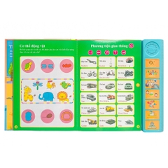 Sách nói song ngữ phiên bản đặc biệt (có đọc bảng cửu chương, đánh đàn, đọc truyện)
