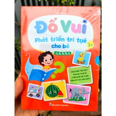 Sách bìa cứng: Đố vui phát triển trí tuệ cho bé