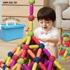 Hộp nam châm 72 chi tiết mã 8824(36 bộ/thùng)