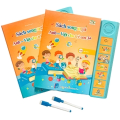 Sách nói song ngữ phiên bản đặc biệt (có đọc bảng cửu chương, đánh đàn, đọc truyện)