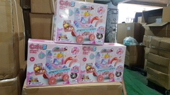 Xe đẩy kẹo kem mã H376A (Hồng & Xanh)(24 bộ/thùng)