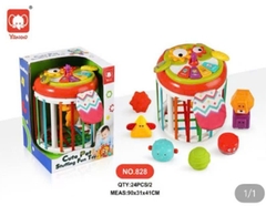 Hộp đan dây hình trụ hồng mã 828