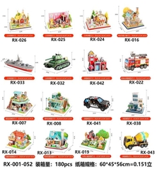 Lắp ghép 3D bằng xốp RX-001/052