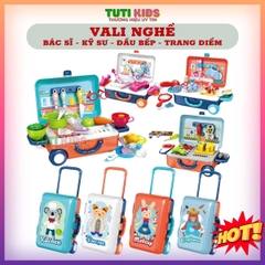 Vali nghề( 4 nghề nấu ăn, kỹ thuật, bác sỹ, trang điểm) 678(36 bộ/thùng)