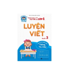 Bộ 3 quyển luyện viết - Hành trang cho bé vào lớp 1