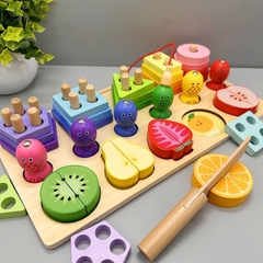 3in1 trái cây, thả hình, câu cá YLG