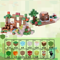 Khối xây dựng nam châm Minecraft mã 4867 (3000V full VAT)