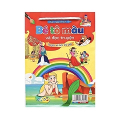 Bé tô màu và đọc truyện bộ 8 cuốn