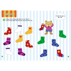 Toán tư duy cho trẻ 3-4t, 112 trang, giá bìa 98k