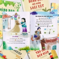 Bộ đồng dao theo chủ điểm - Tư duy hình ảnh 6 cuốn
