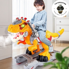 Xe chòi chân khủng long có phun sương và đèn nhạc(4 bộ/thùng)