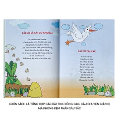 Bộ tuyển tập đồng giao, thơ, truyện cho bé