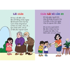 Thơ cho bé học lễ giáo (Sách bìa cứng)