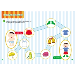Toán tư duy cho trẻ 3-4t, 112 trang, giá bìa 98k