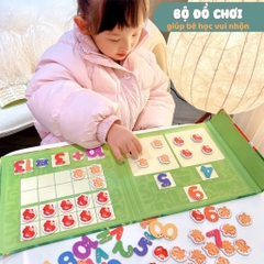 Sách nam châm chữ cái và số đếm OM-236
Sách nam châm chữ cái mã QM-537(40 bộ/thùng)