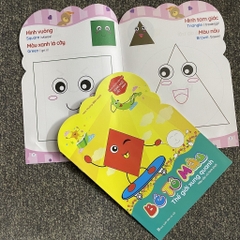 Túi bé tô màu nhà trẻ 6 cuốn