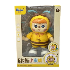 Chú Ong cầm hoa nhảy múa 373-67A / 0811-8(60 bộ/thùng)