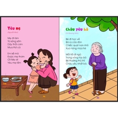 Thơ cho bé học nói (Sách bìa cứng)