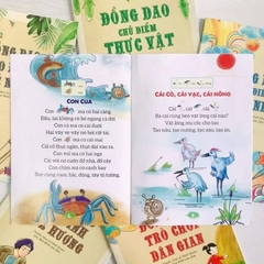 Bộ đồng dao theo chủ điểm - Tư duy hình ảnh 6 cuốn