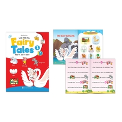 Bộ truyện tranh tư duy hình ảnh tiếng Anh Fairy Tales (Bộ 4 cuốn)