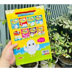 Túi tô màu cùng mèo con học và chơi (Túi 8 quyển)