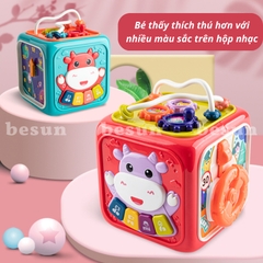 Hộp vuông bận rộn 688-60 (hộp bò)(24 bộ/thùng)