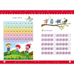 Sách toán tư duy cho bé 5-7 tuổi, 128 trang
