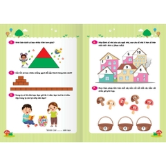Sách trò chơi toán học - rèn luyện tư duy 2 cuốn