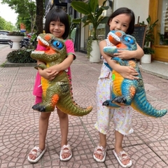 Mô hình khủng long nhựa T-REX bằng cao su mềm 022-7(12 bộ/thùng)
