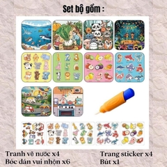 Sách ma thuật kèm bóc dán mã ZY2001(60 bộ/thùng)