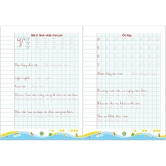 Vở luyện viết tròn ly lớp 1 kỳ 2 - Kết nối tri thức (PB 5.0)