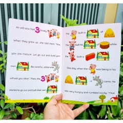 Bộ truyện tranh tư duy hình ảnh tiếng Anh Fairy Tales (Bộ 4 cuốn)
