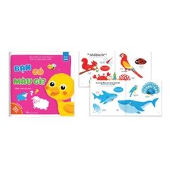 Bộ ehon cùng con khám phá thế giới động vật (song ngữ Anh - Việt) Bộ 8 cuốn