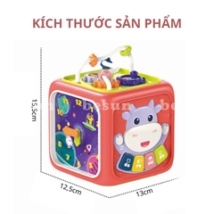 Hộp vuông bận rộn 688-60 (hộp bò)(24 bộ/thùng)