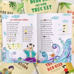 Bộ đồng dao theo chủ điểm - Tư duy hình ảnh 6 cuốn