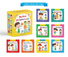 Myfirst picture book (truyện tranh tư duy hình ảnh cho bé bộ 8q)