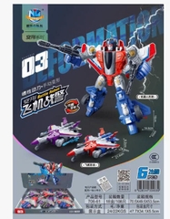Set 6 máy bay biến hình Tranfomer 706-61