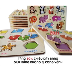 Bảng Núm Gỗ (100 bộ/thùng)