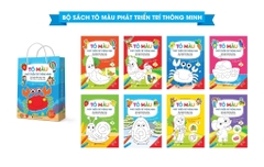Tô màu phát triển trí thông minh, bộ 8 cuốn