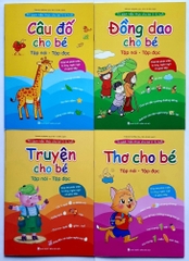 Tủ sách tiềm thức bộ 4 cuốn ( Đồng dao - thơ - truyện - câu đố)