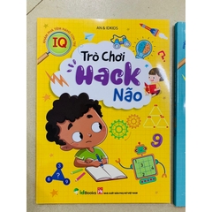 Sách câu đố hack não quyển xanh