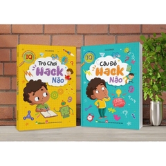 Sách câu đố hack não quyển xanh